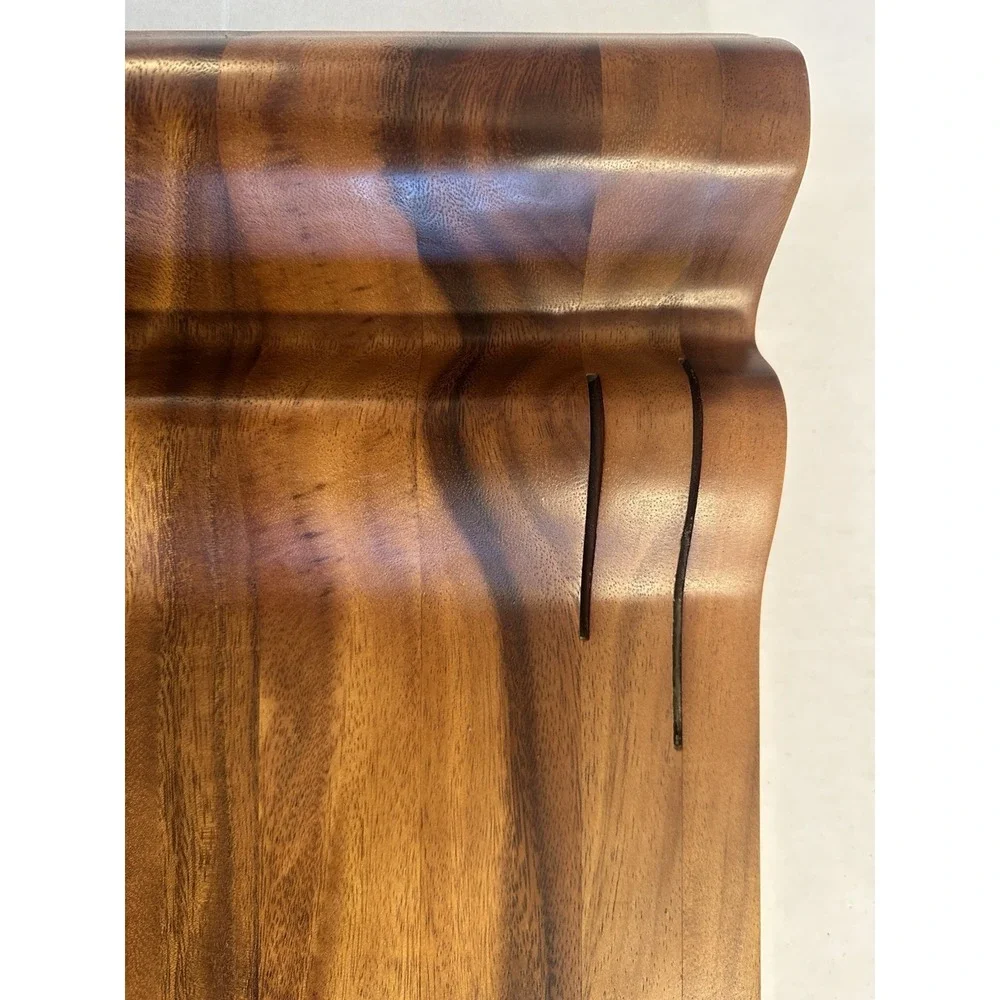 Nest And Nook Charcuterie Board Acacia Wood - Color Walnut